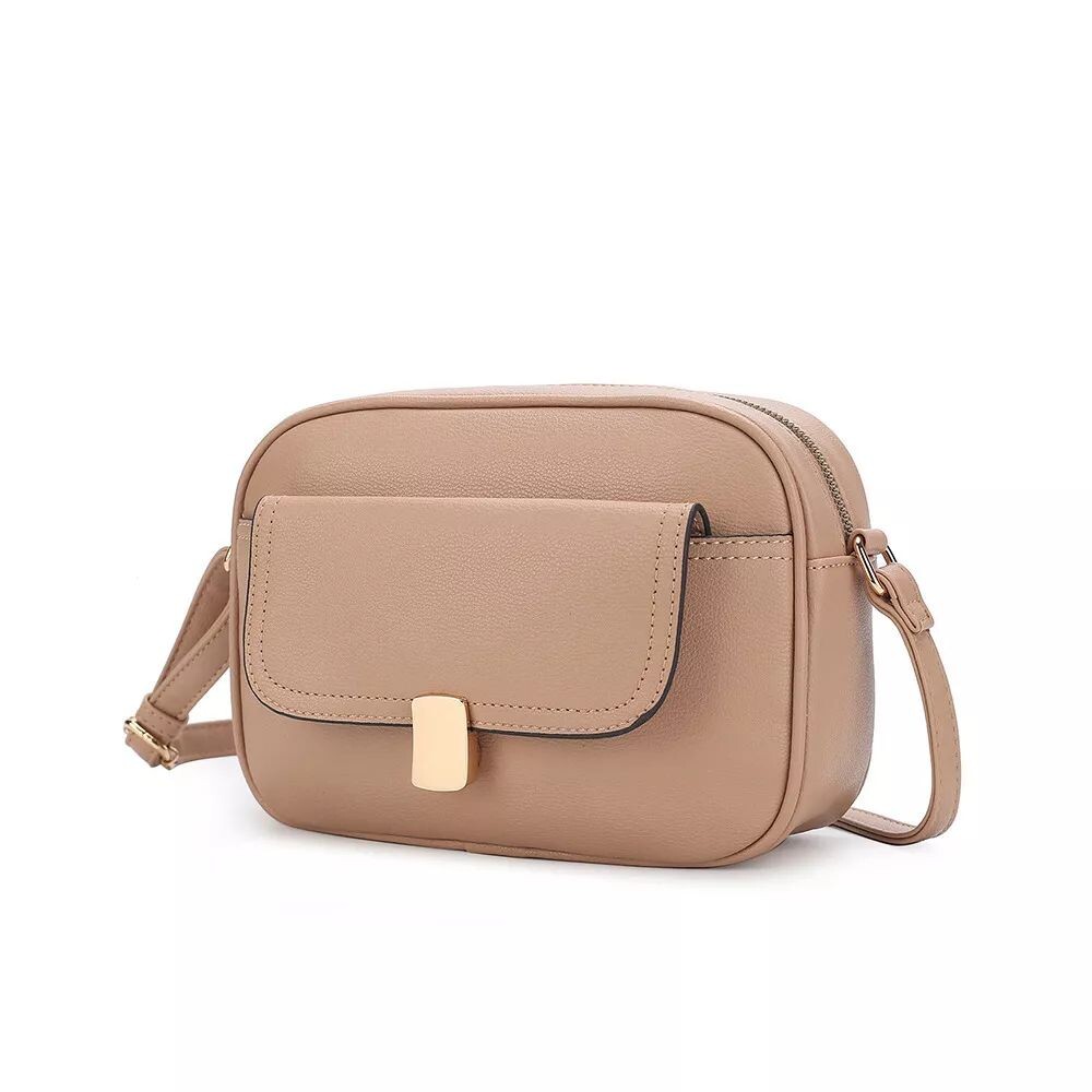 

MKF Collection Michaela Женская сумка через плечо из веганской кожи от Mia K MKF Collection, белый