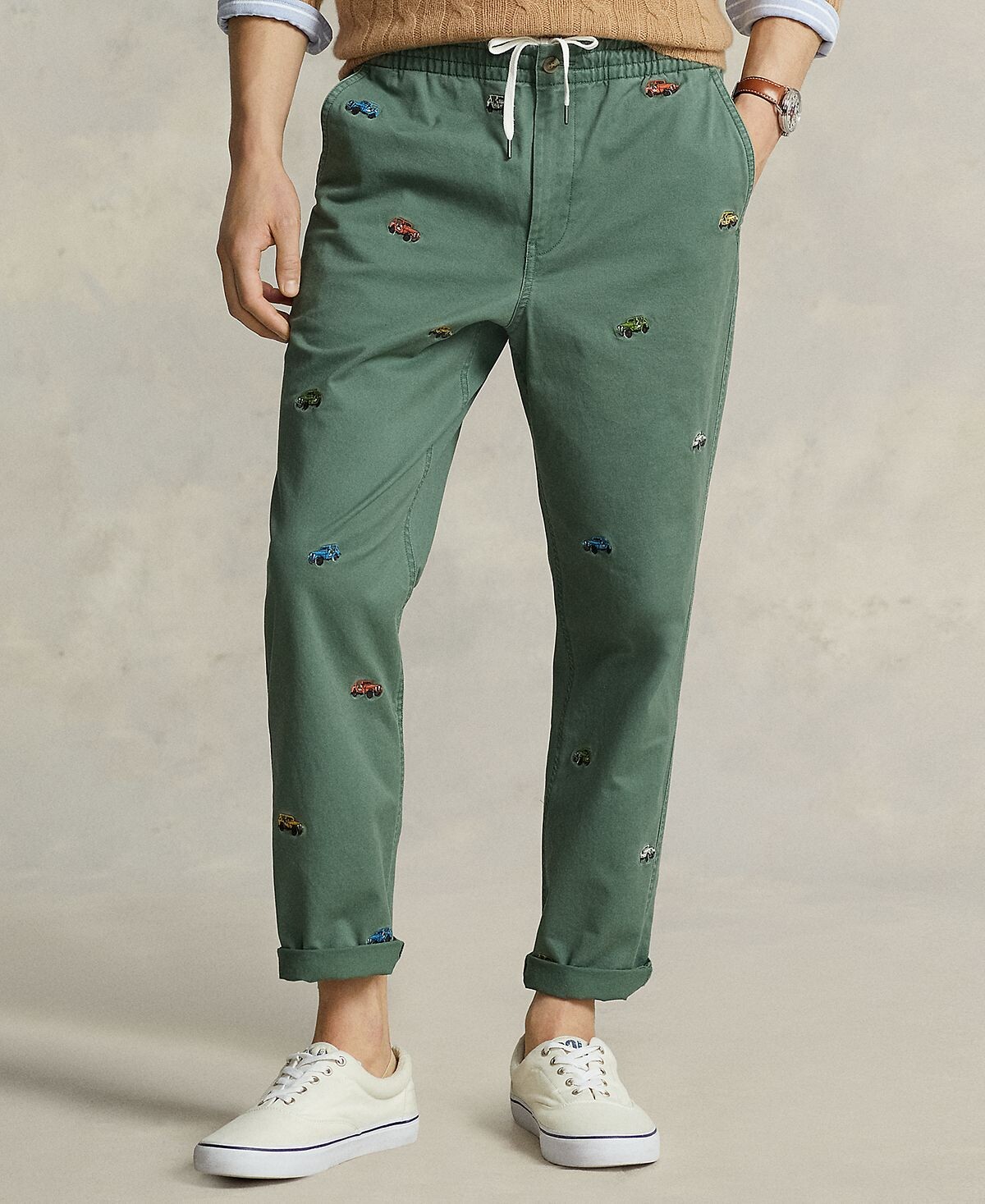 

Мужские брюки-поло Prepster эластичного классического кроя Polo Ralph Lauren