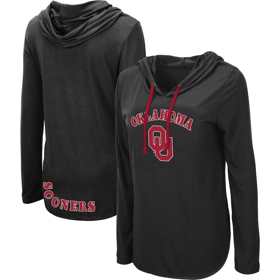 

Футболка с длинным рукавом Colosseum Oklahoma Sooners, черный