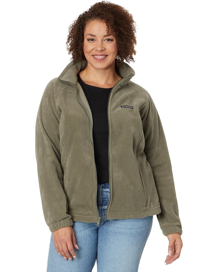 

Куртка Columbia Plus Size Benton Springs Full Zip, цвет Stone Green