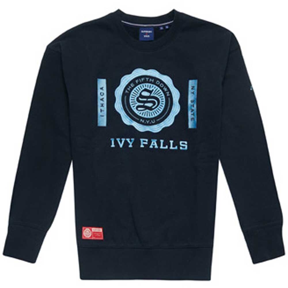 

Толстовка Superdry The 5Th Down Graphic Os Crew, синий