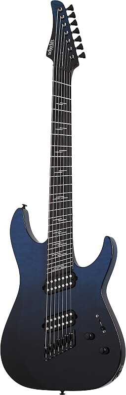 

Электрогитара Schecter Guitar Research Reaper-7-String Elite Multiscale Electric Guitar Deep Ocean Blue 2188