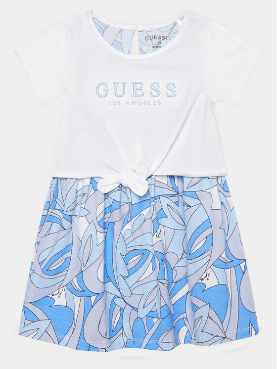 

Платье на каждый день, стандартного кроя Guess, белый