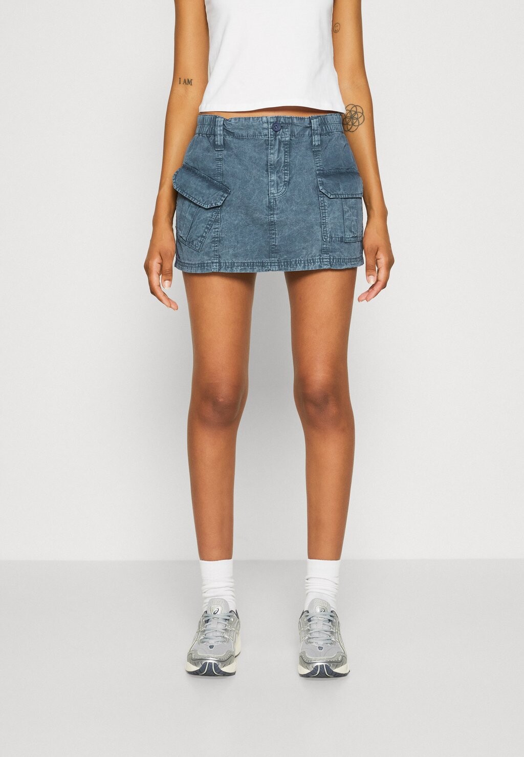 

Мини-юбка BDG Urban Outfitters, синий