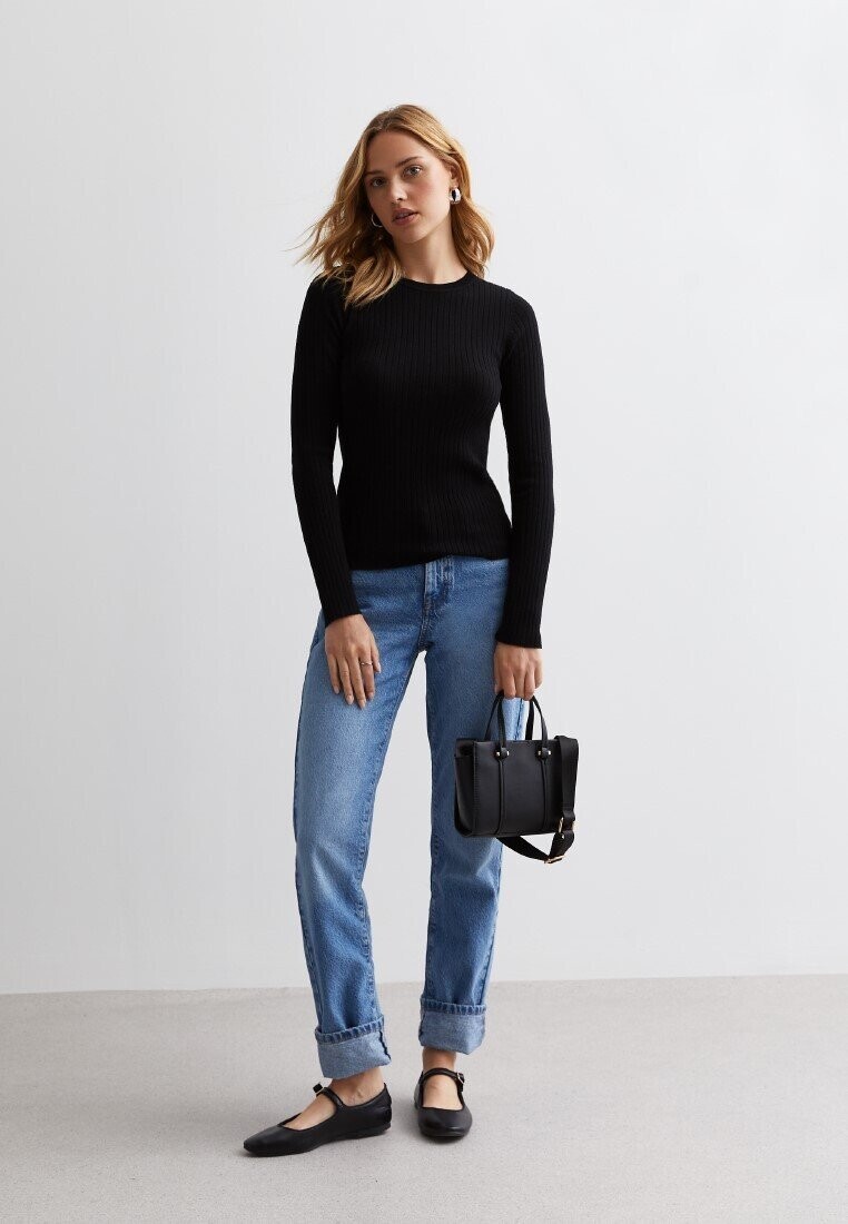 

Свитер Long Sleeve New Look, черный
