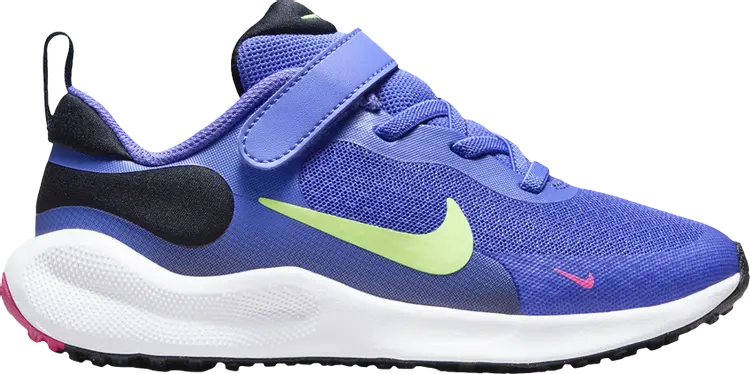 

Кроссовки Revolution 7 PS 'Ultramarine Lime Blast', синий