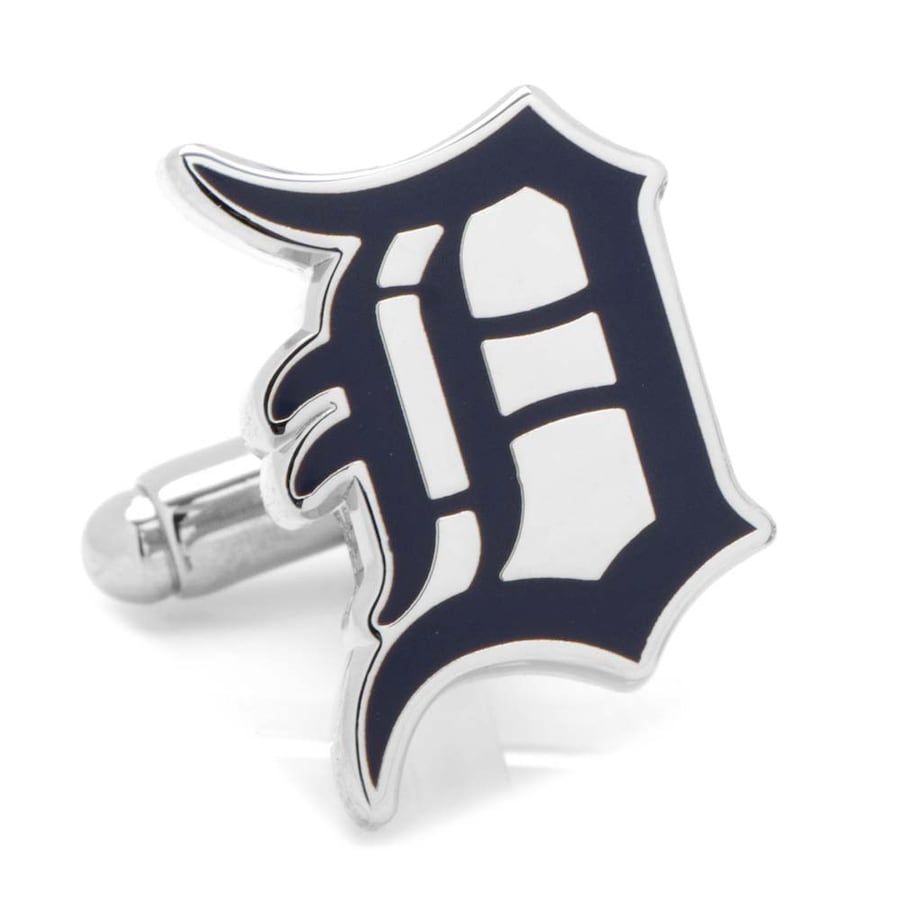 

Галстук Cufflinks Detroit Tigers, нави