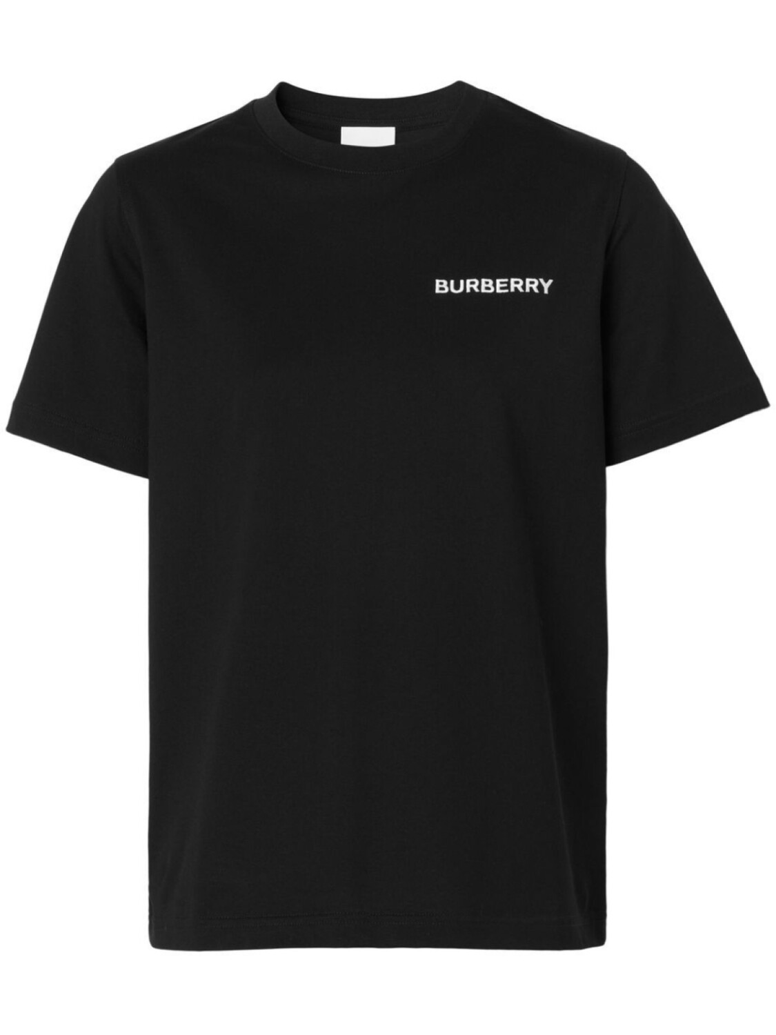 

Burberry футболка с монограммой TB, черный