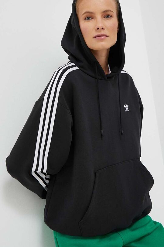 

Хлопковая толстовка adidas Originals, черный