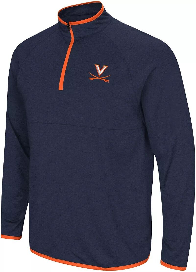 

Colosseum Мужская синяя куртка на молнии Virginia Cavaliers Rival на молнии