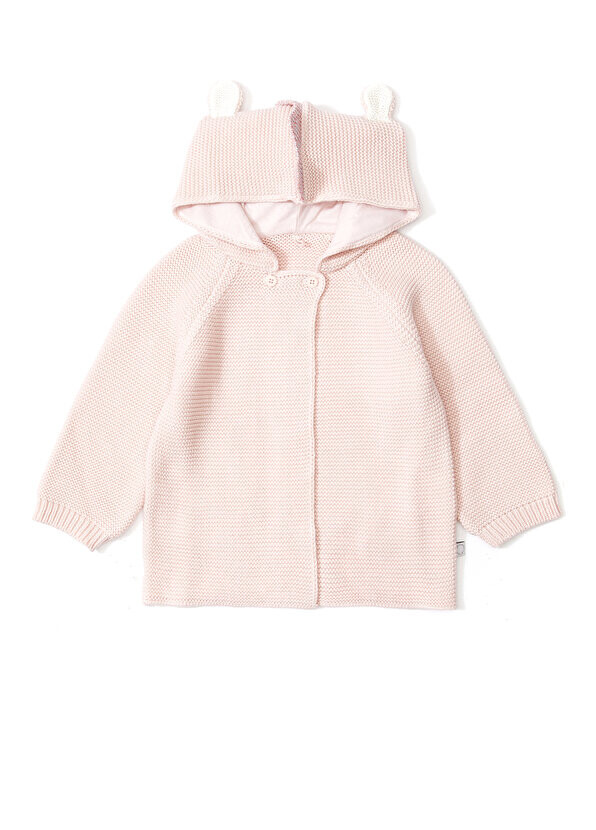 

Розовый кардиган с капюшоном для девочки Stella McCartney