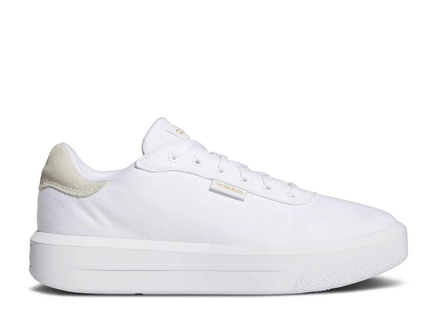 Кроссовки Puma Wmns Court Platform Cln 'White Gold Metallic', белый кроссовки adidas court platform cln gz1689 белый