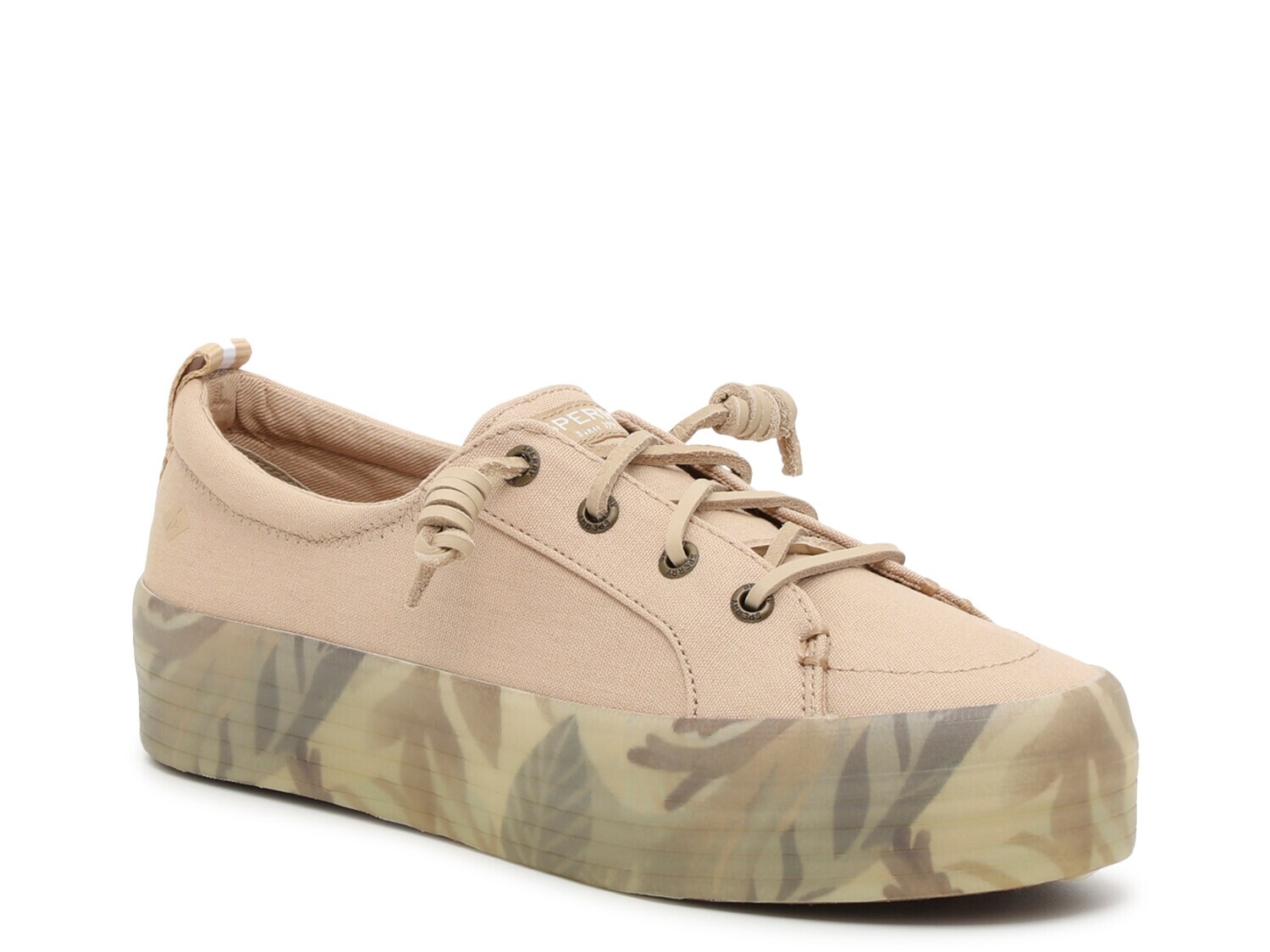 

Кроссовки Sperry Crest Vibe, бежевый/светло-зеленый