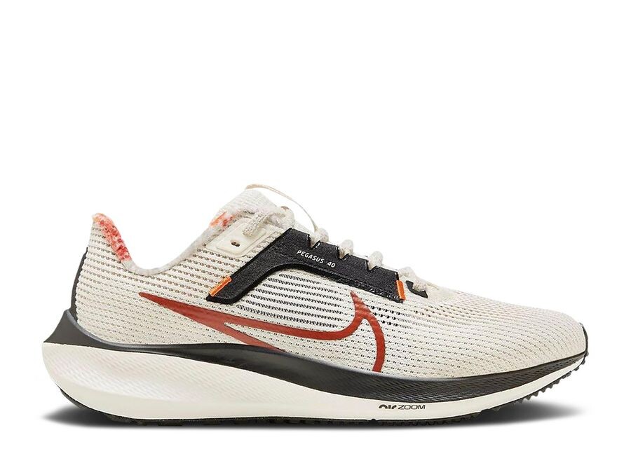 

Кроссовки Nike Wmns Air Zoom Pegasus 40 Premium 'Pale Ivory Rugged Orange', кремовый