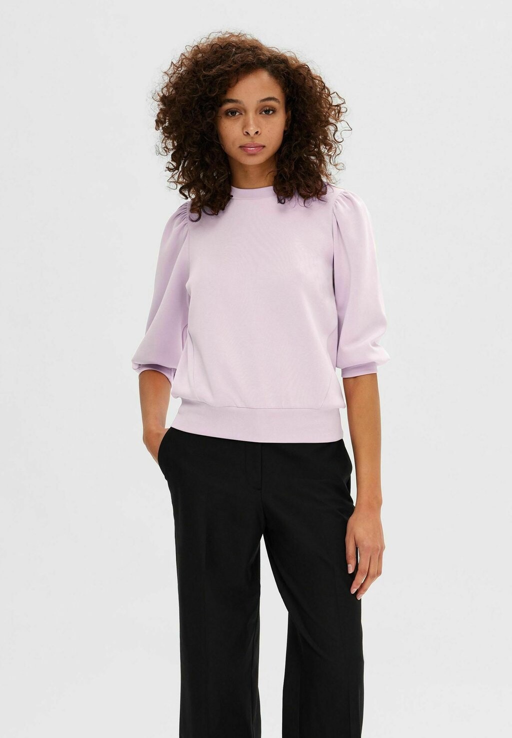 

Толстовка SLFTENNY NOOS Selected Femme, цвет cradle pink