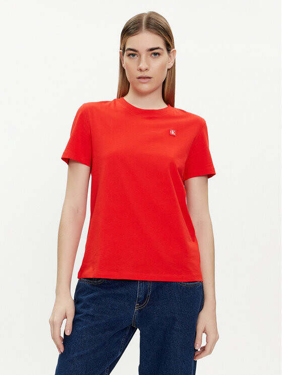 

Футболка стандартного кроя Calvin Klein, красный