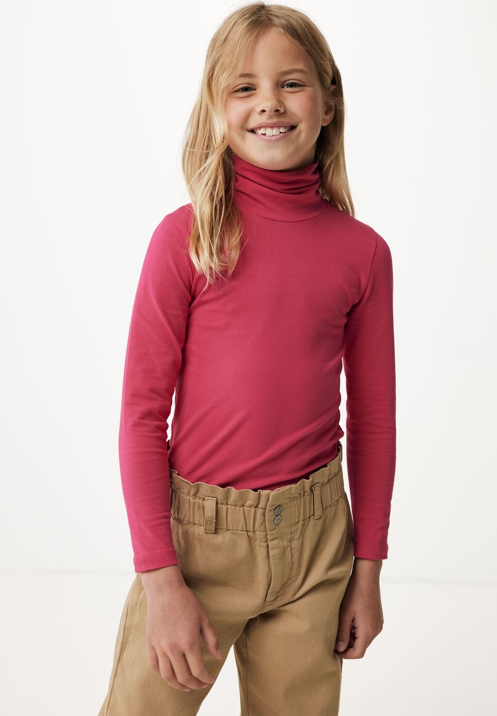 

Рубашка с длинным рукавом BASIC TURTLE NECK Mexx, цвет warm pink