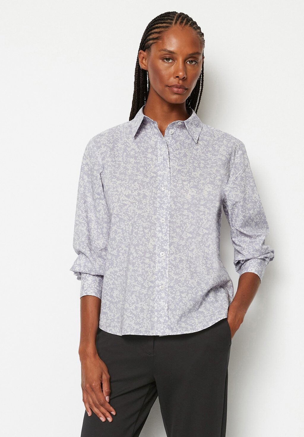 

Блузка-рубашка SHARP SLEEVE BUTTON PLACKET PRINTED Marc O'Polo, цвет multi