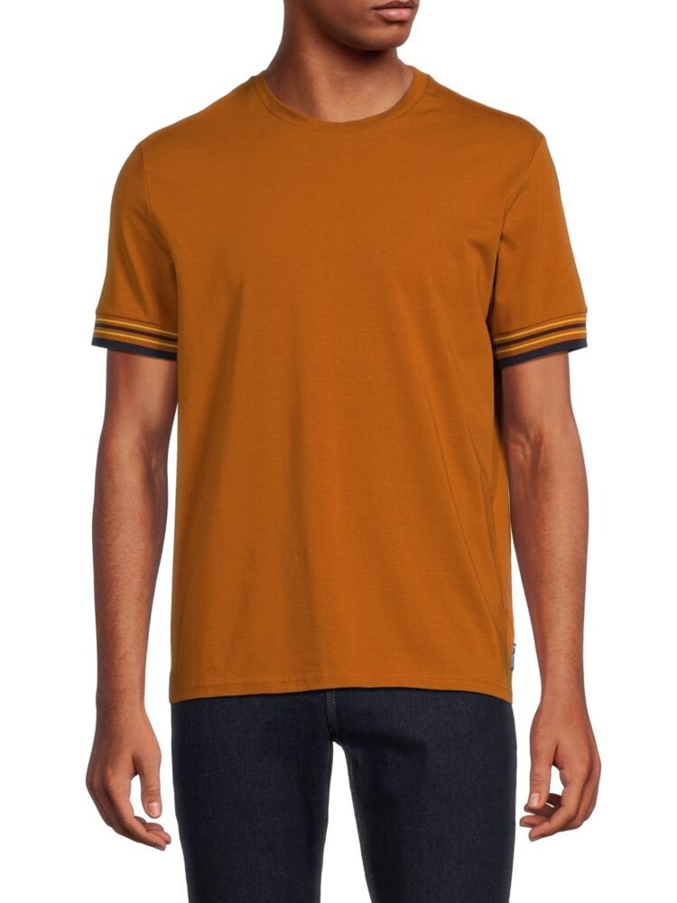 

Университетская однотонная футболка Ben Sherman, карамель