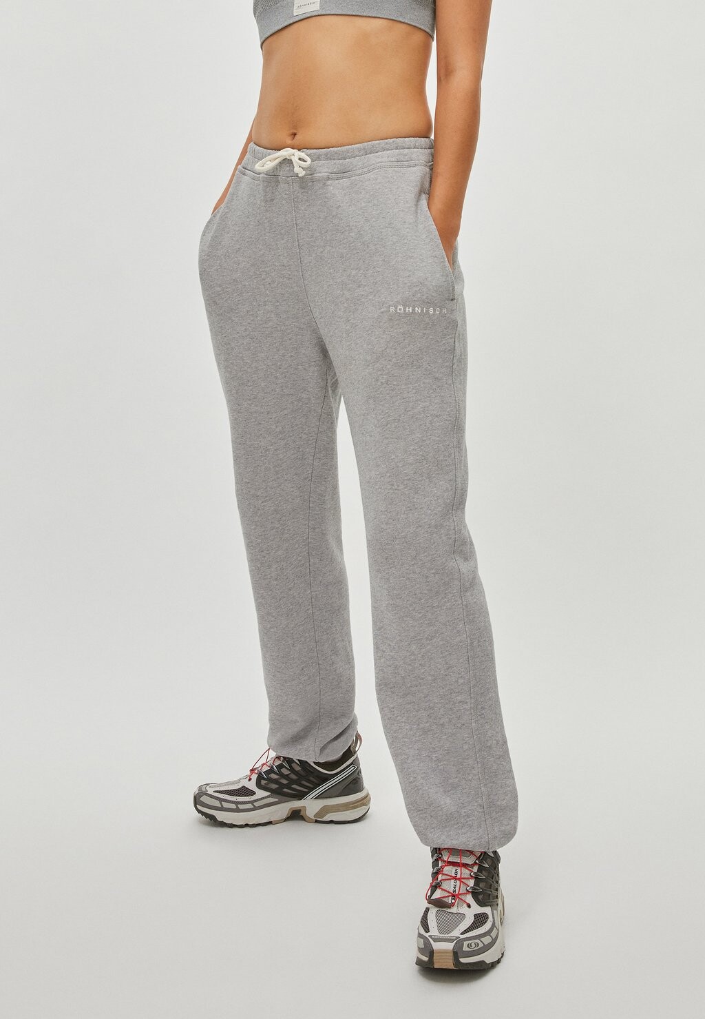 

Брюки для бега ICONIC Röhnisch, цвет grey melange