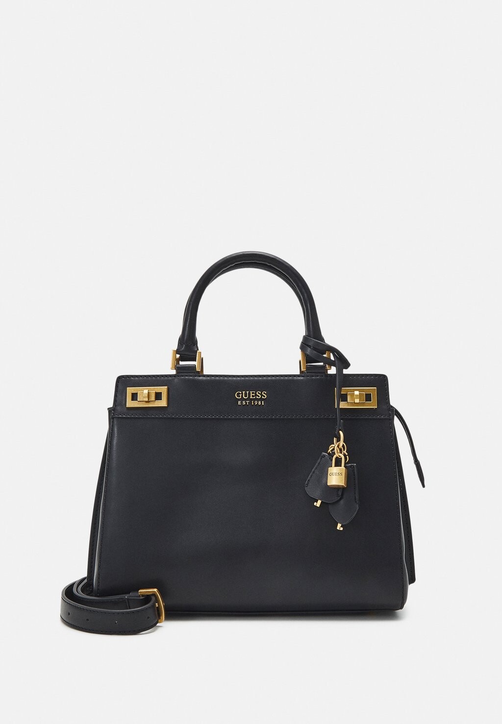 

Сумочка KATEY LUXURY SATCHEL Guess, черный