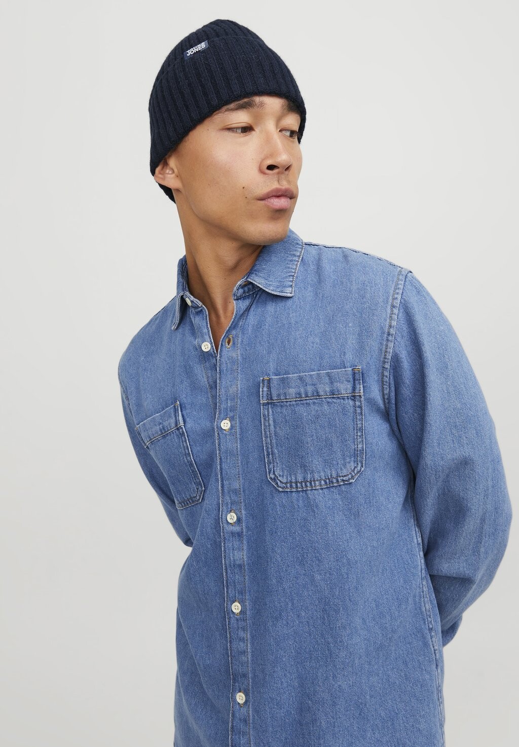 

Шапка JACPRIME BEANIE Jack & Jones, цвет navy blazer