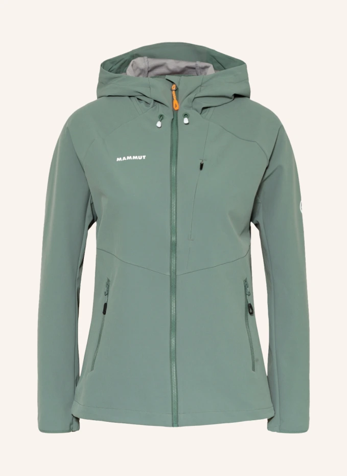 

Куртка из софтшелла максимальный комфорт Mammut, зеленый