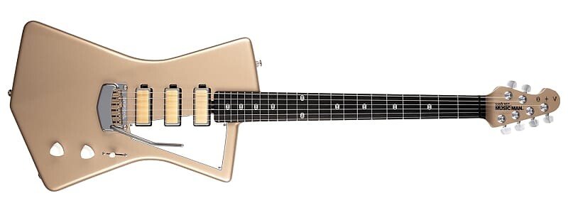 

Электрогитара Ernie Ball Music Man St Vincent Goldie 2022 - Cashmere High Gloss