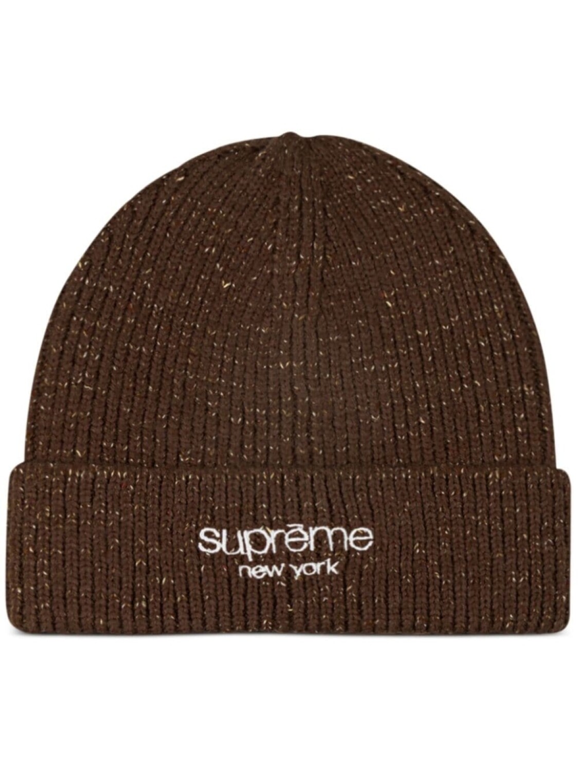 

Supreme шерстяная шапка бини Rainbow Speckle, коричневый