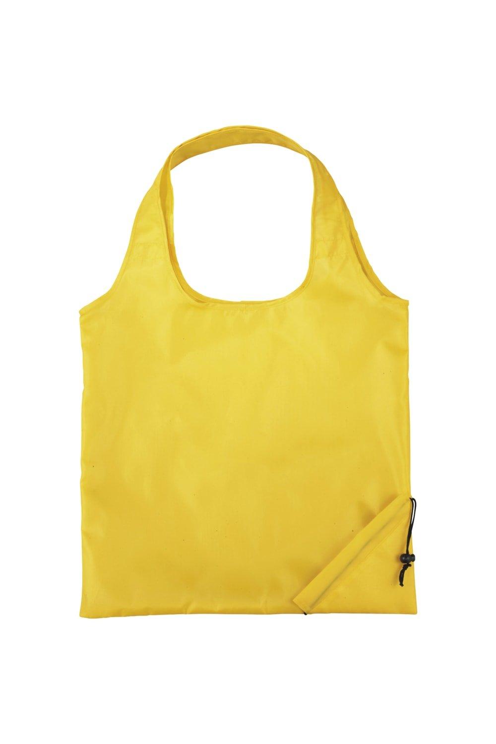 Складная сумка-тоут Bungalow из полиэстера (2 шт.) Bullet, желтый