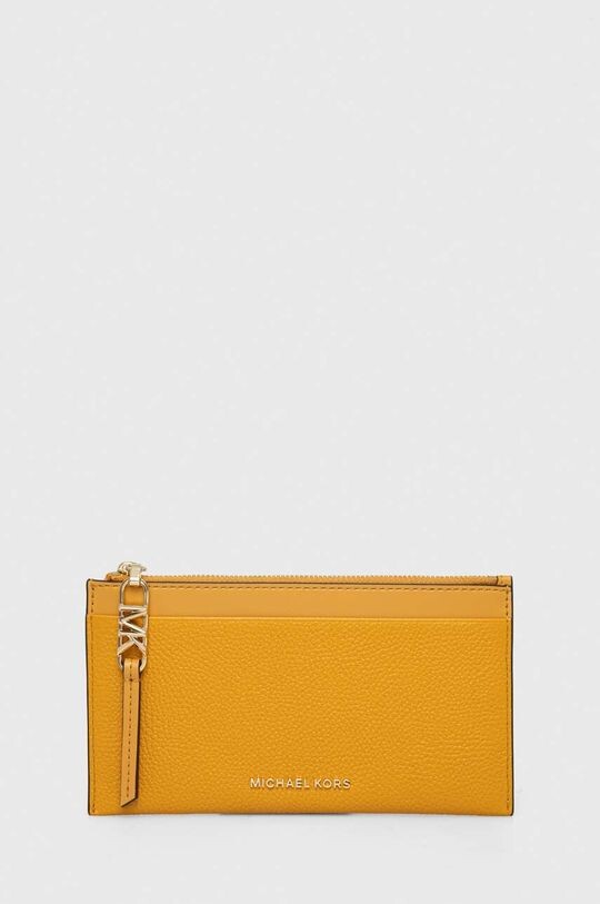 

Кожаный кошелек MICHAEL Michael Kors, желтый