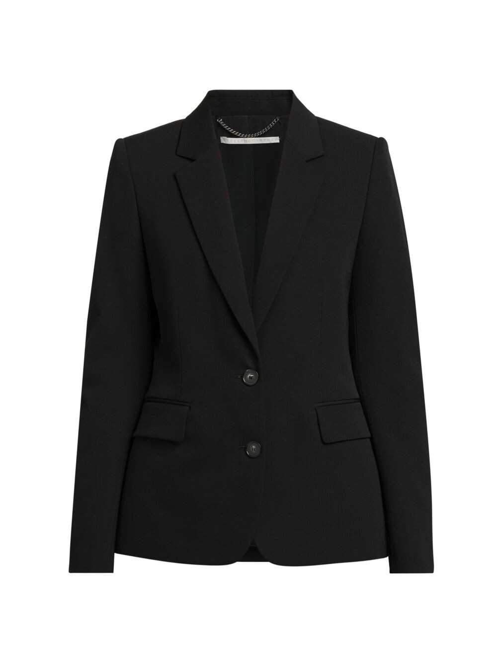 

Приталенный жакет из эластичной шерсти Stella McCartney, черный