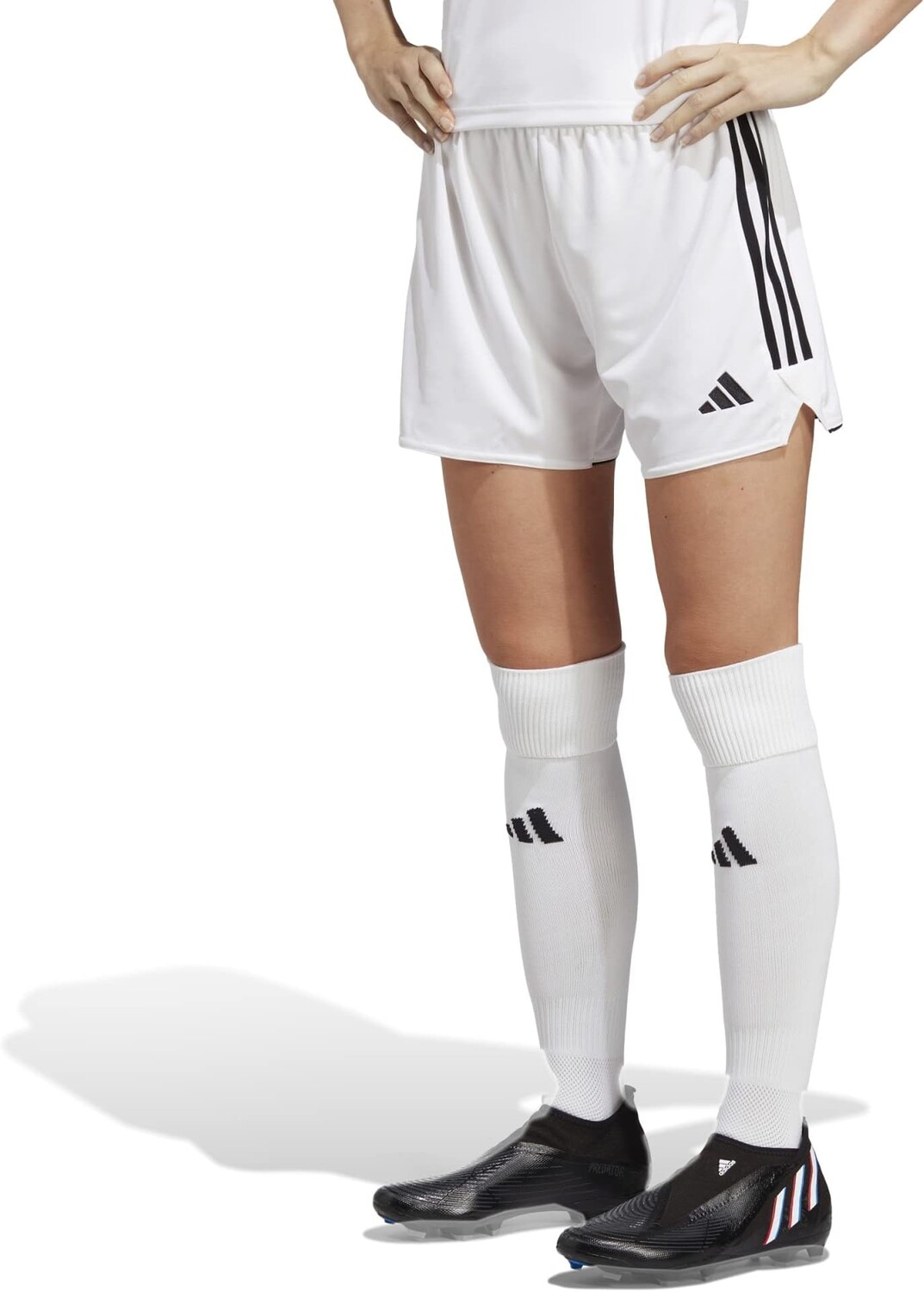 

Тиро 23 шорты adidas, цвет White/Black