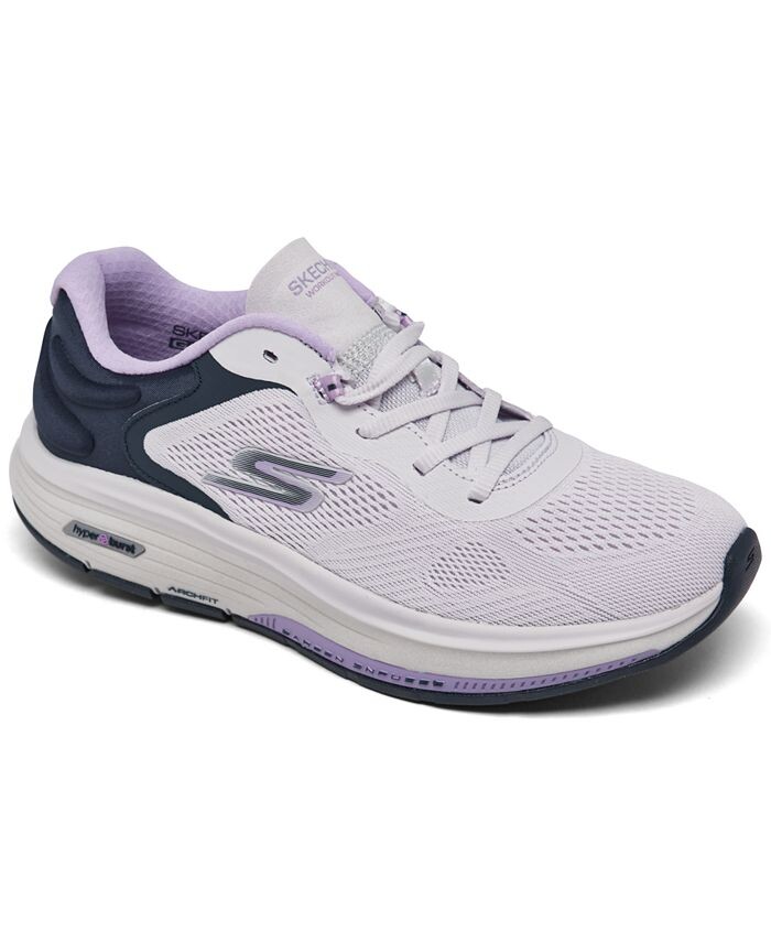 

Женские ходунки Arch Fit GO Walk Workout — летние прогулочные кроссовки от Finish Line Skechers, фиолетовый