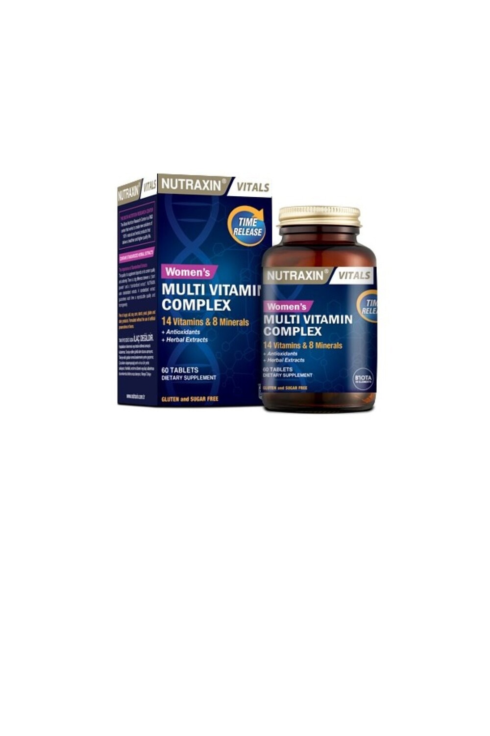 

Nutraxin Мультивитаминный комплекс для женщин 60 таблеток