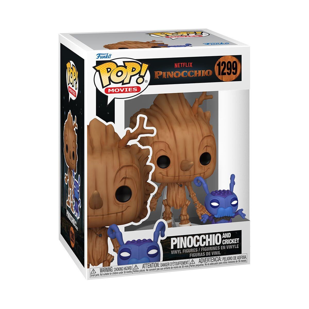 

Фанко Поп! Виниловая фигурка - Пиноккио и сверчок #1299 Funko