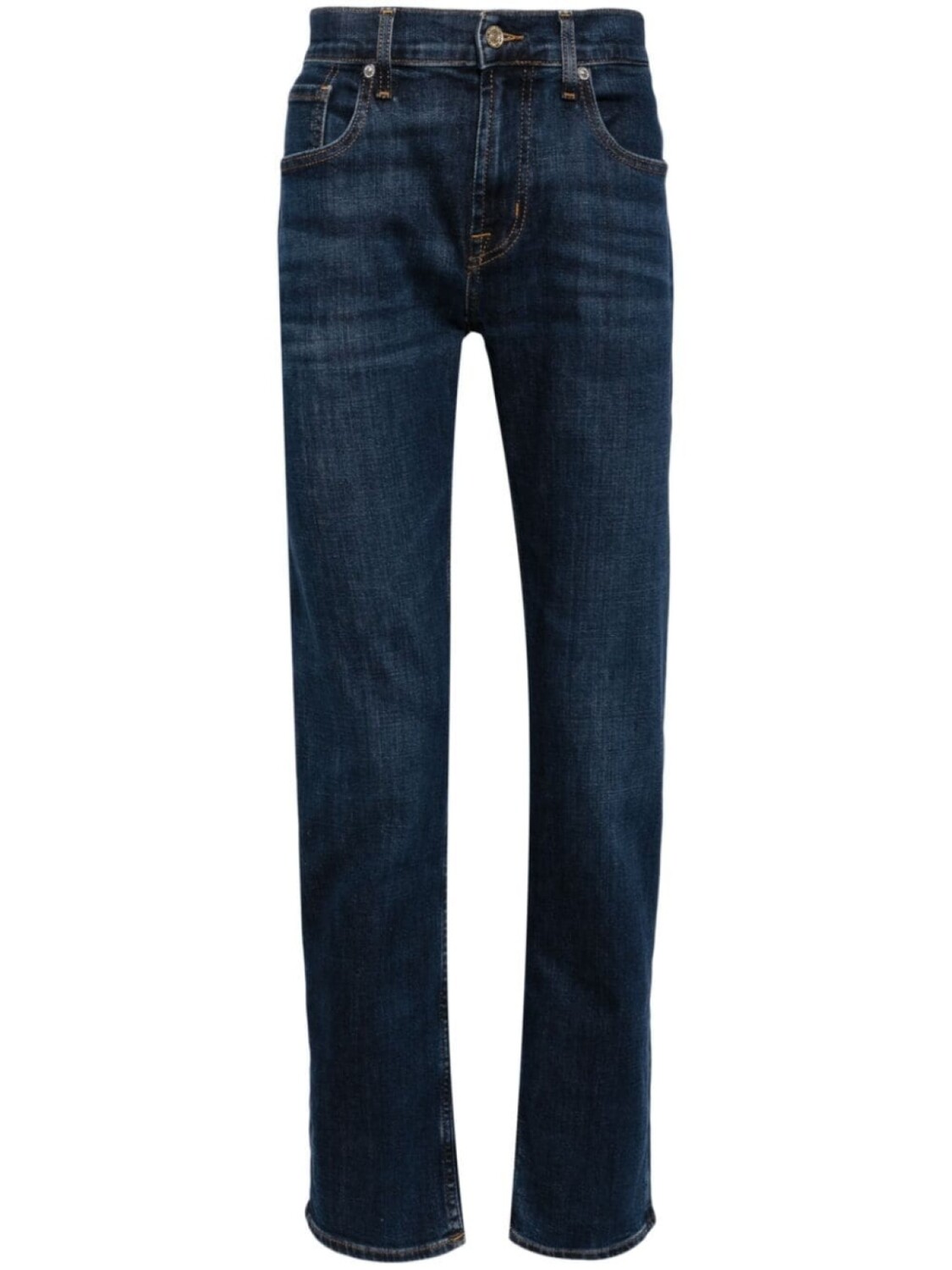 

7 For All Mankind узкие джинсы, синий