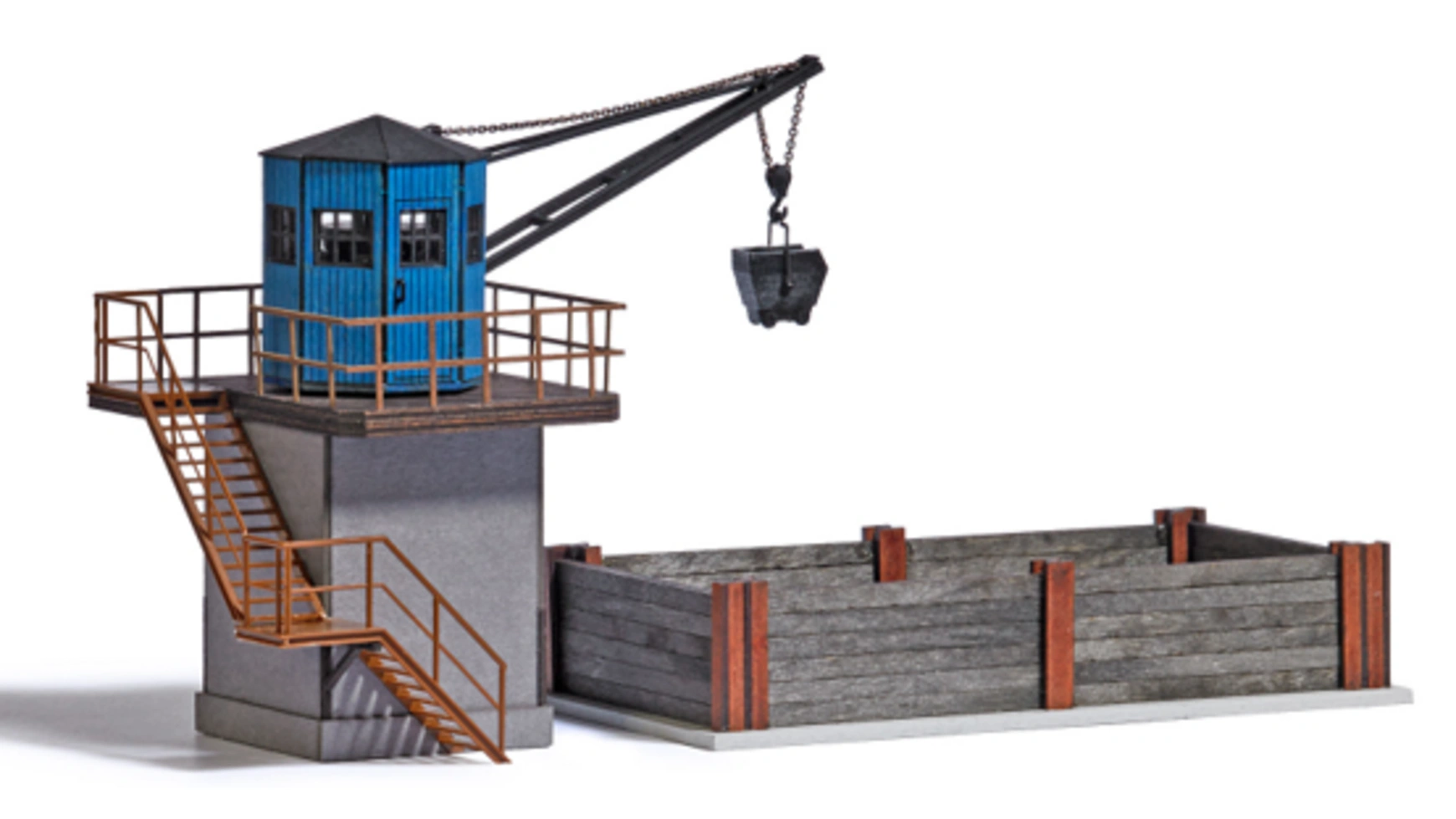Угольный кран Busch Modellspielwaren с угольными бункерами
