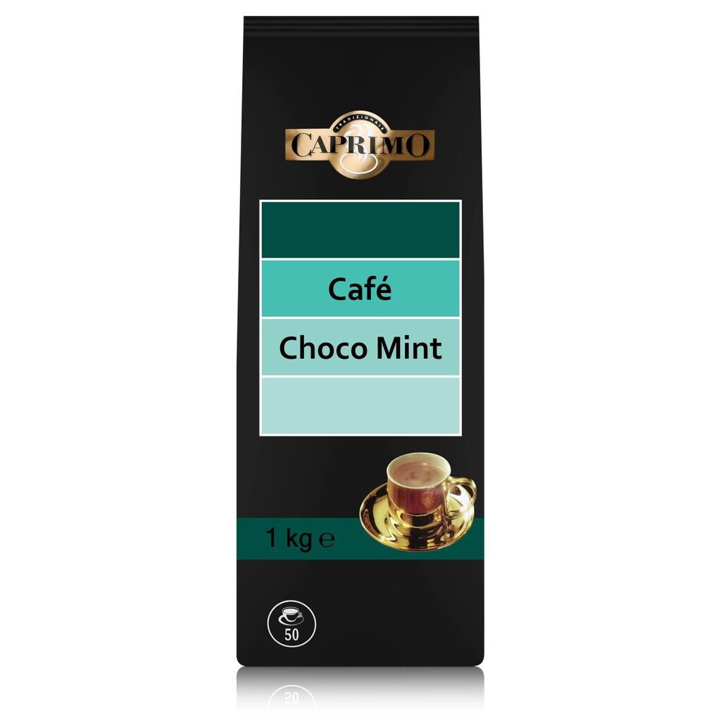 

Caprimo Café Choco Mint Cappuccino порошок какао-напитка 1 кг - со вкусом