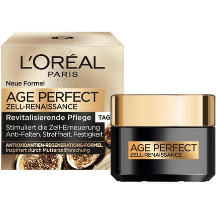 

Антивозрастной крем для лица Paris Age Perfect Cell Renaissance Spf 15 с черным трюфелем и черным чаем 50 мл, L'Oreal