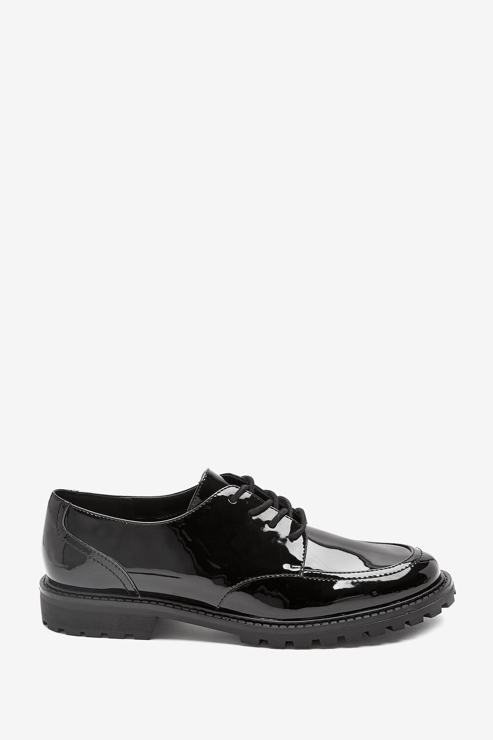 

Лаковые туфли Forever Comfort на шнуровке Next, черный