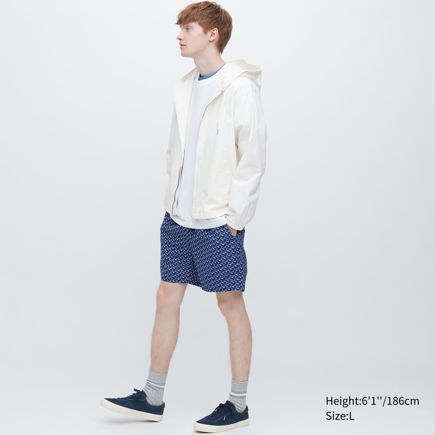 

Активные шорты для плавания Uniqlo, темно-синий