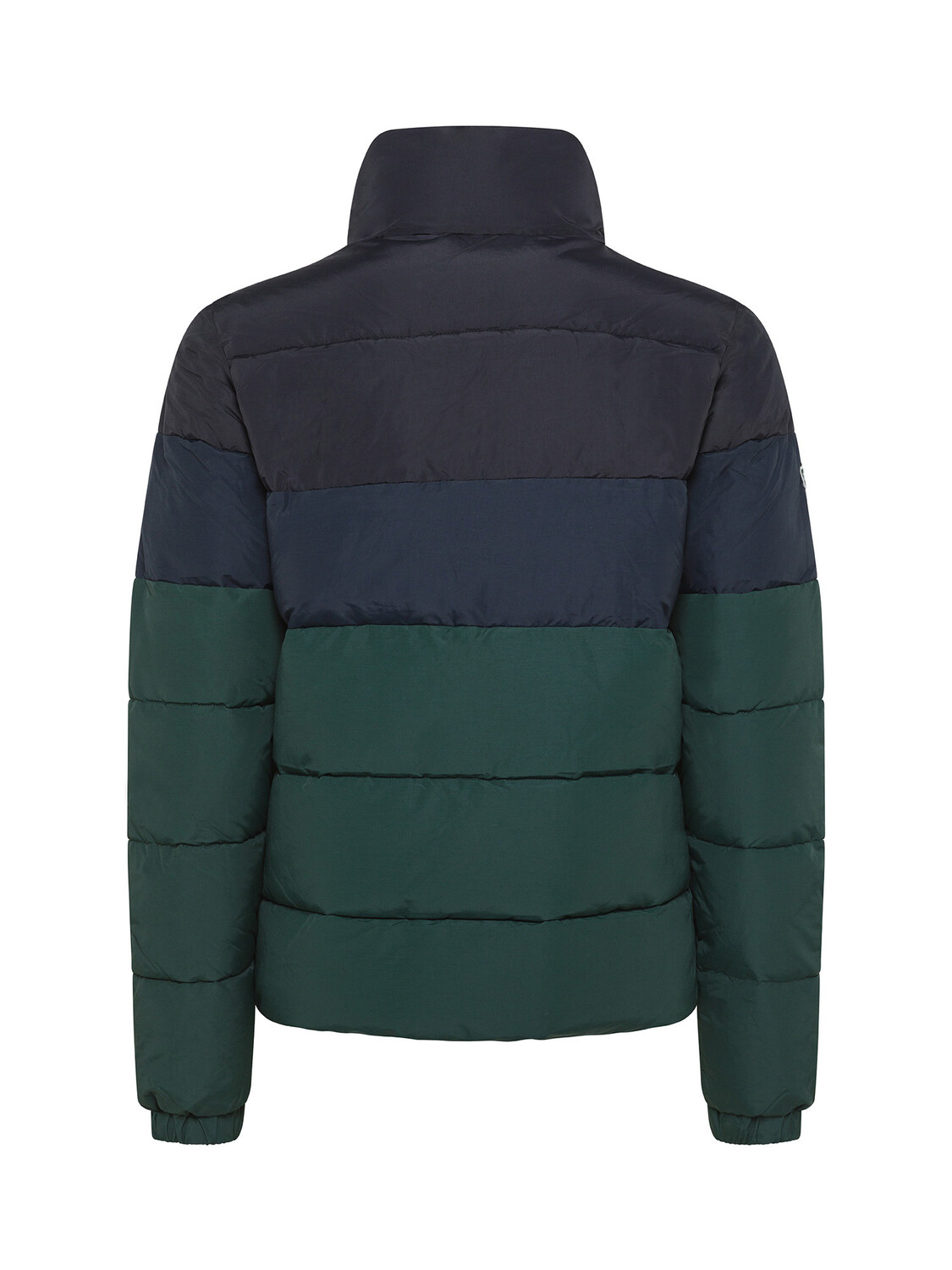 

Superdry Пуховик с цветными блоками, черный