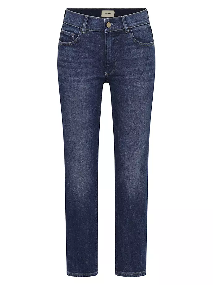 

Джинсы-сигареты Mila со средней посадкой Dl1961 Premium Denim, цвет palmwood