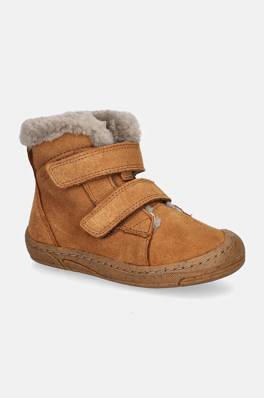 

Зимняя замшевая детская обувь Froddo MINNI SUEDE, желтый