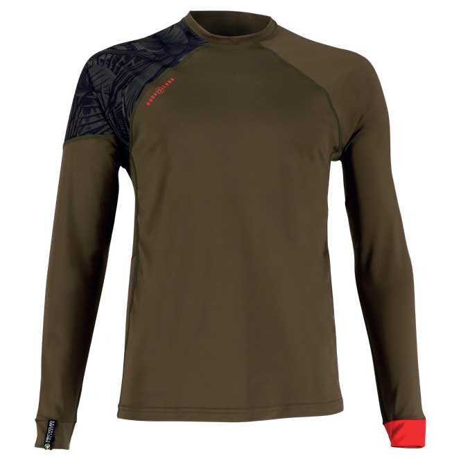 

Футболка с длинным рукавом Aqualung Rash Guard Xscape, коричневый