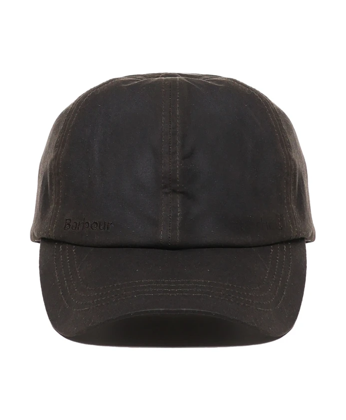 

Хлопковая кепка с круглым козырьком Barbour, зеленый
