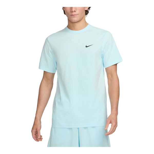 

Футболка dri fit uv hyverse футболка азиатские размеры Nike, голубой