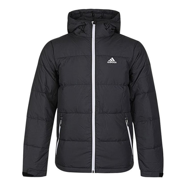 Пуховик adidas Casual Sports Stay Warm hooded down Jacket Black, черный