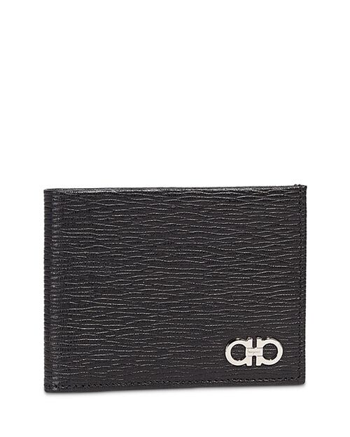 

Кожаный кошелек Salvatore Revival Gancini Ferragamo, цвет Black